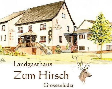 Hotel- Restaurant Zum Hirsch Großenlüder Exteriör bild